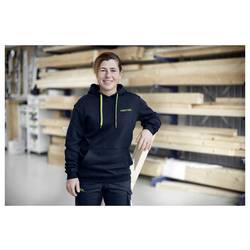 Festool 577755 Mikina s kapucí vel. Oblečení: L tmavě modrá, zelená