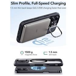 ESR Case Apple iPhone 17 černá, transparentní Kompatibilní s MagSafe 1A86500301