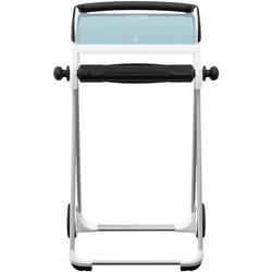 TORK 652000 Tork Performance - Rollenhalter - Kunststoff, Metall podlahový stojan na utěrky plast, ocel tyrkysová, bílá 1 ks