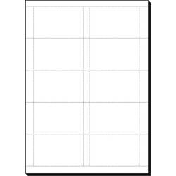 Sigel DP830 potisknutelné vizitky, mikroperforované 85 x 55 mm vysoce bílá 150 ks Formát papíru: A4