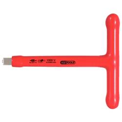 1/2 T-rukojeť s ochrannou izolací a aretací šroubů, 200 mm KS Tools 117.1205