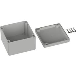 TRU COMPONENTS TC-9065508 Venkovní kryt 122 x 120 x 85 polykarbonát šedobílá (RAL 7035) 1 ks