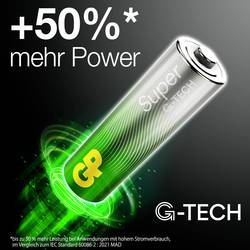 GP Super tužková baterie AA alkalicko-manganová 1.5 V 80 ks