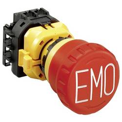 Idec XW Series, XW1E-BV403MFRH-EMO nouzový vypínač, 250 V, 1 ks