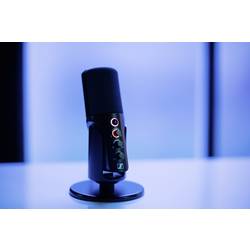 Sennheiser Profile na stojanu USB mikrofon Druh přenosu:USB spínač, stojan, vč. kabelu USB-C®, audio, stereo (jack 3,5 mm) USB