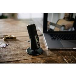 Sennheiser Profile na stojanu USB mikrofon Druh přenosu:USB spínač, stojan, vč. kabelu USB-C®, audio, stereo (jack 3,5 mm) USB