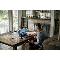 Sennheiser Profile na stojanu USB mikrofon Druh přenosu:USB spínač, stojan, vč. kabelu USB-C®, audio, stereo (jack 3,5 mm) USB