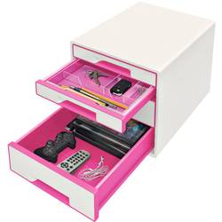 Leitz WOW Cube 5213 5213-20-23 box se zásuvkami bílá 4 x DIN A4 Počet zásuvek: 4