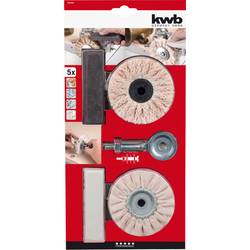 kwb 485300 Sada leštidel - 6 ks vč Lešticí pasta 6 ks