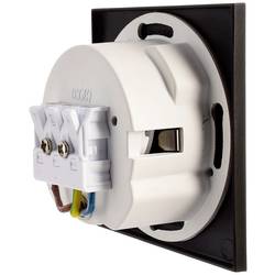 Deko Light Abdeckung eckig schwarz Winkel für Alwaid 930490 kryt černá