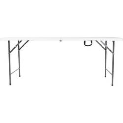 Perel folding table kempingový stolek bílá FP183 Zatížitelnost (hmotnost) (max.) 100 kg