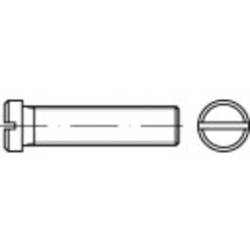 TOOLCRAFT 118867 šrouby s plochou hlavou M4 6 mm příruba DIN 920 ocel 100 ks