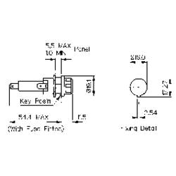 Bulgin FX0415, FX0415 držák pojistky, 250 V/AC, 13 A, 1 ks