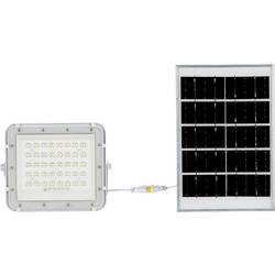 V-TAC VT-40W LED reflektor, solární modul 6 W, studená bílá, bílá, 7839