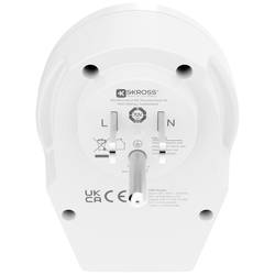 Skross 1.500292 cestovní adaptér Country Adapter World to US USB C20PD