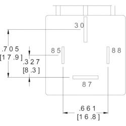 Zettler Electronics AZ979-1A-24D 507413 relé motorového vozidla , 1120 W, 80 A
