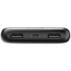 Hama powerbanka Li-Pol, 10000 mAh, Rychlé nabíjení, USB-A, USB-C®, antracitová, Indikátor stavu