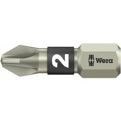 Wera 05071020001 3855/1 TS PZ 1 X 25 MM křížový bit Pohon (šroubovák): 1/4 (6,3 mm) Typ zakončení: křížový PZ PZ 1 25 mm