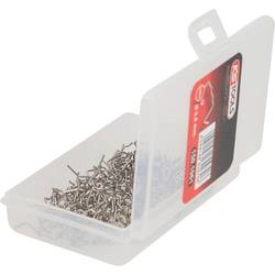 KS Tools 150.1061 Opravářské svorky zahnuté u-forma Ø 0,8 mm, 100 kusů