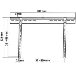 My Wall HE2-3AL TV držák na zeď 94,0 cm (37) - 177,8 cm (70) pevný