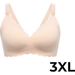 momcozy BH Jelly Nursing Bra FB001 3XL Skin FB073-KR03XL-A