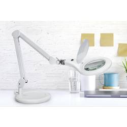 Maul 8263602 Lupa s LED osvětlením MAULmakro, se stojanem, bílá zvětšení=1.75 x 12.7 cm Třída energetické účinnosti 2021 E (A - G)