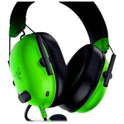 RAZER Blackshark V2 X Headset uzavřená (Over Ear) kabelová stereo černá, zelená Gaming