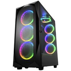 Sharkoon Sharkoon REV300 - Tower - E-ATX - Seitenteil mit Fenster (gehärtetes Glas) tower PC skříň černá