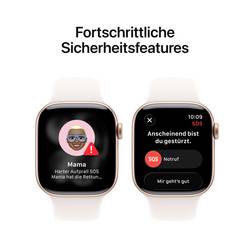Apple Watch Series 11 GPS 42 mm hliníkový plášť sportovní náramek Světle růžová M/L