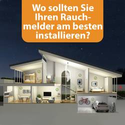 Smartwares RM520 detektor kouře vč. baterie s životností 10 let na baterii