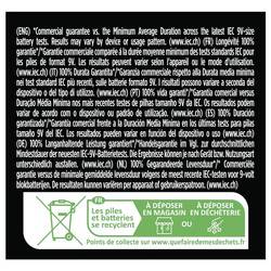 Duracell MN1604 Plus baterie 9 V alkalicko-manganová 9 V 4 ks
