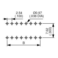 APEM NDS-08-V DIP spínač Pólů 8 standardní 1 ks