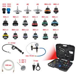 KS Tools 150.1930 Servisní sada Master chladicího systému, 25 ks