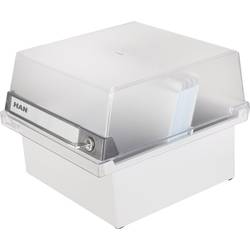 HAN SPECIAL EDITION 965-S-631 kartotéční krabice světle šedá max. počet karet: 800 karet DIN A5 na šířku se zámkem
