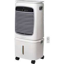 Sygonix ochlazovač vzduchu 80 W (d x š x v) 400 x 300 x 850 mm bílá LED displej, s dálkovým ovládáním, otočný, s časovačem