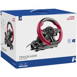 SpeedLink TRAILBLAZER Racing Wheel N/A USB PlayStation 3, PlayStation 4, PlayStation 4 Slim, PlayStation 4 Pro, PC, Xbox One, Xbox One S červená/černá vč.