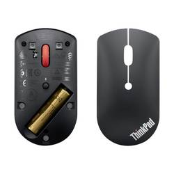 Lenovo ThinkPad Silent optická myš, přenos Bluetooth®, 3 tlačítko, 800 dpi, 1600 dpi, 2400 dpi, černá