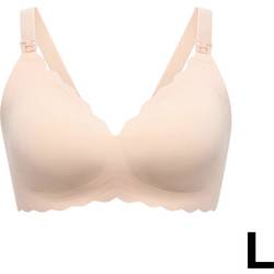 momcozy BH Jelly Nursing Bra FB001 L Skin FB073-KR000L-A