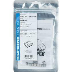 Smartkeeper Zámek k portu USB-C® CL04P1GY sada 10 ks šedá bez klíče CL04P1GY