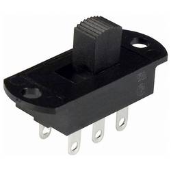 C & K Switches S202091SS03Q Slide Switch S Series posuvný přepínač 125 V/AC, 125 V/DC 6 A 2x zap/zap 1 ks Bulk
