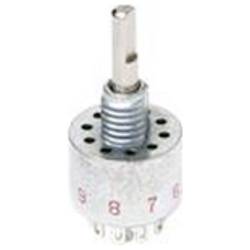 C & K Switches MB05L1NCQF Rotary Switch M Series otočný spínač 125 V/AC, 28 V/DC Počet pozic přepínače 5 IP67 1 ks