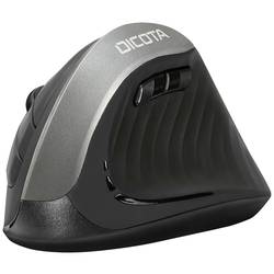Dicota RELAX optická ergonomická myš, přenos bezdrátový, 5 tlačítko, 800 dpi, 1200 dpi, 1600 dpi, černá