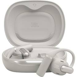 JBL Sense Pro TWS otevřená sluchátka Bez kabelu, Bluetooth® šedá Nabíjecí pouzdro, za uši, dotykové ovládání, voděodolná