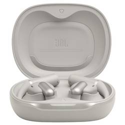 JBL Sense Pro TWS otevřená sluchátka Bez kabelu, Bluetooth® šedá Nabíjecí pouzdro, za uši, dotykové ovládání, voděodolná