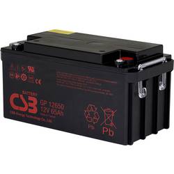 CSB Battery GP12650 olověný akumulátor olověný se skelným rounem 65 Ah 12 V 1 ks