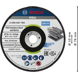 Bosch Accessories 2608601705 2608601705 brusný kotouč rovný Průměr 76 mm Ø otvoru 10 mm 2 ks