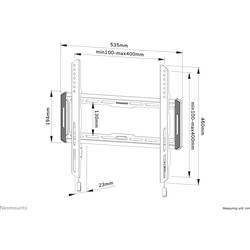 Neomounts WL30-550BL14 TV držák na zeď 81,3 cm (32) - 165,1 cm (65) pevný