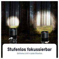 Ansmann LED Taschenlampe Adventure TA1800RF wiederaufladbar 1600-0763 SMD LED kapesní svítilna velký dosah napájeno akumulátorem 1800 lm 6 h 182 g