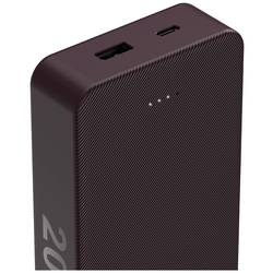 Hama Batterie powerbanka Li-Pol, 20000 mAh, Rychlé nabíjení, fialová