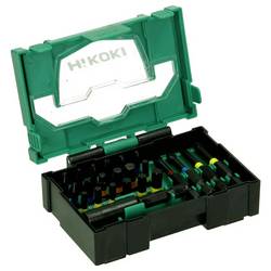HiKOKI 40030021 sada bitů, profil T, plochý, křížový PH, křížový PZ, šestiúhelník, 1/4